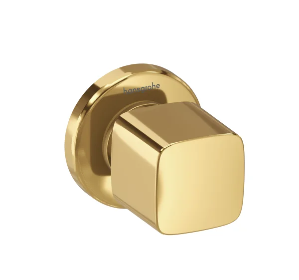 Hansgrohe Metris Shut-off Valve E For Concealed Installation Gold Polished