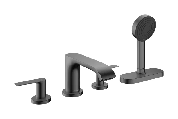 Hansgrohe Vivenis Bath Mixers Concealed 555 X 290 X 230mm Gunmetal/chrome - Brushed
