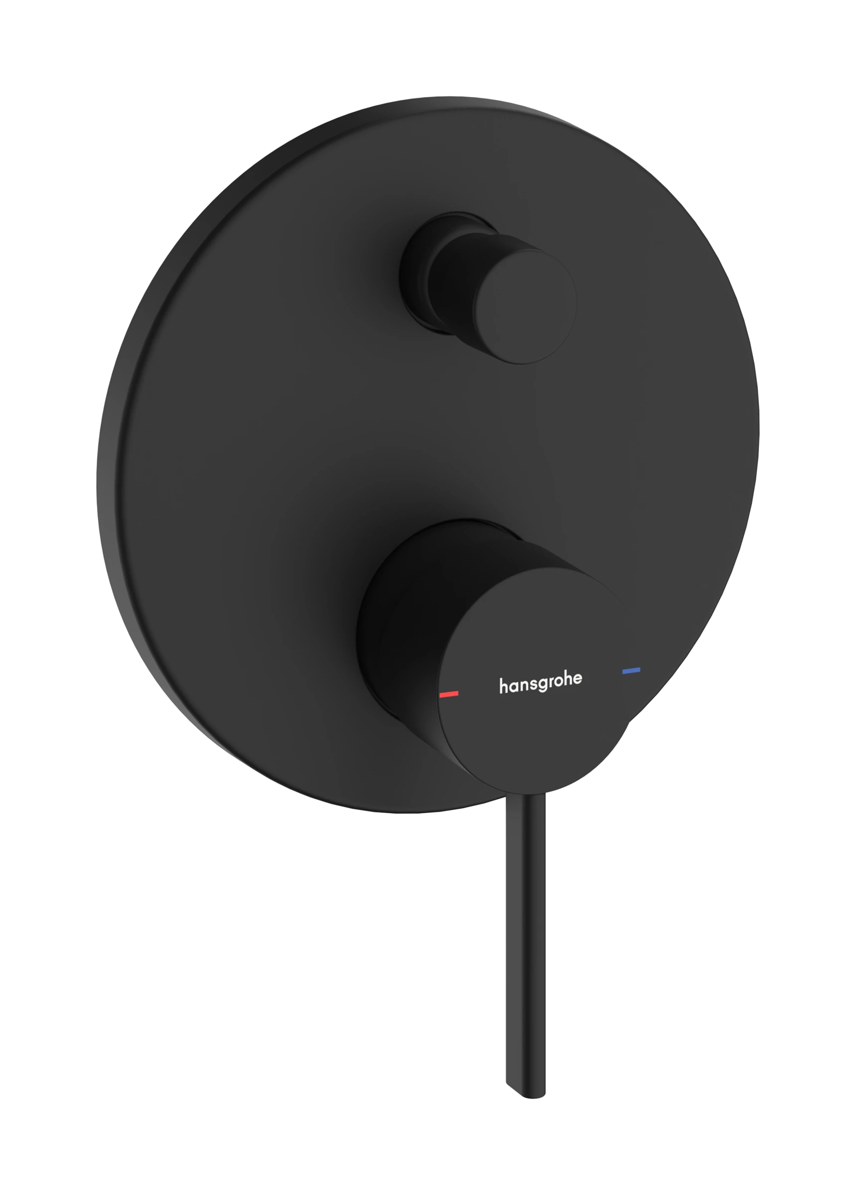 Hansgrohe Zesis S Bath Mixers Concealed 180 X 225 X 135mm Black - Matt
