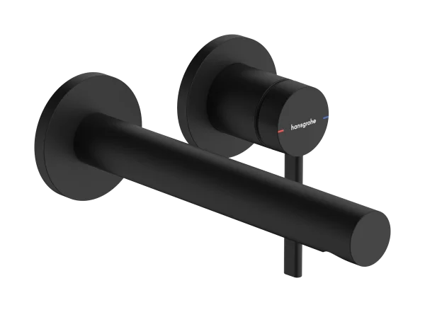 Hansgrohe Zesis S Manual Mixers 256 X 239 X 88mm Black - Matt