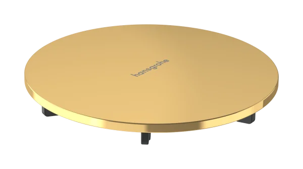 Hansgrohe Raindrain Staro Finish Sets Shower Trays 130 X 110 X 90mm Gold - Polished