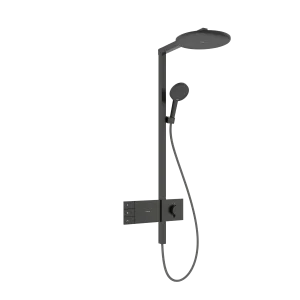 Hansgrohe Raindance Alive S Showerpipes With Thermostatic Mixer 1170 X 350 X 180mm Gunmetal/chrome - Brushed