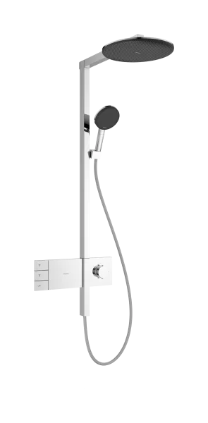Hansgrohe Raindance Alive S Showerpipes With Thermostatic Mixer 1170 X 350 X 180mm Chrome