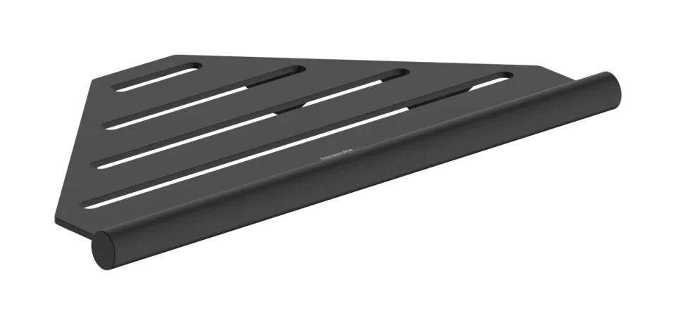 Hansgrohe Addstoris S Soap Dishes /-basket 361 X 190 X 45mm Black - Matt product image - Image 1