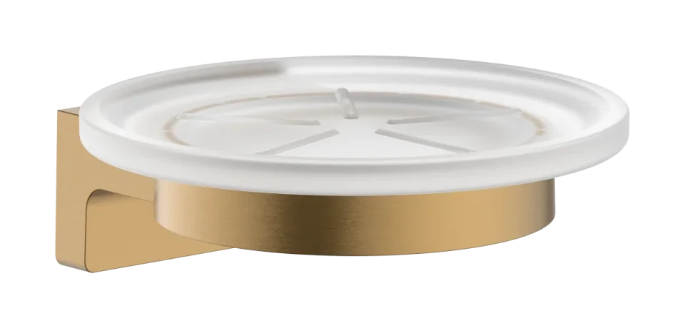 Hansgrohe Addstoris S Soap Dishes /-basket 176 X 126 X 56mm Bronze - Brushed product image - Image 1