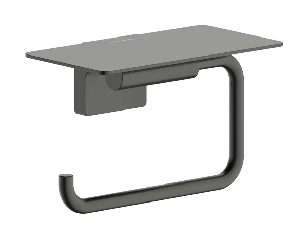 Hansgrohe Addstoris S Toilet Roll Holders 190 X 70 X 103mm Gunmetal/chrome - Brushed