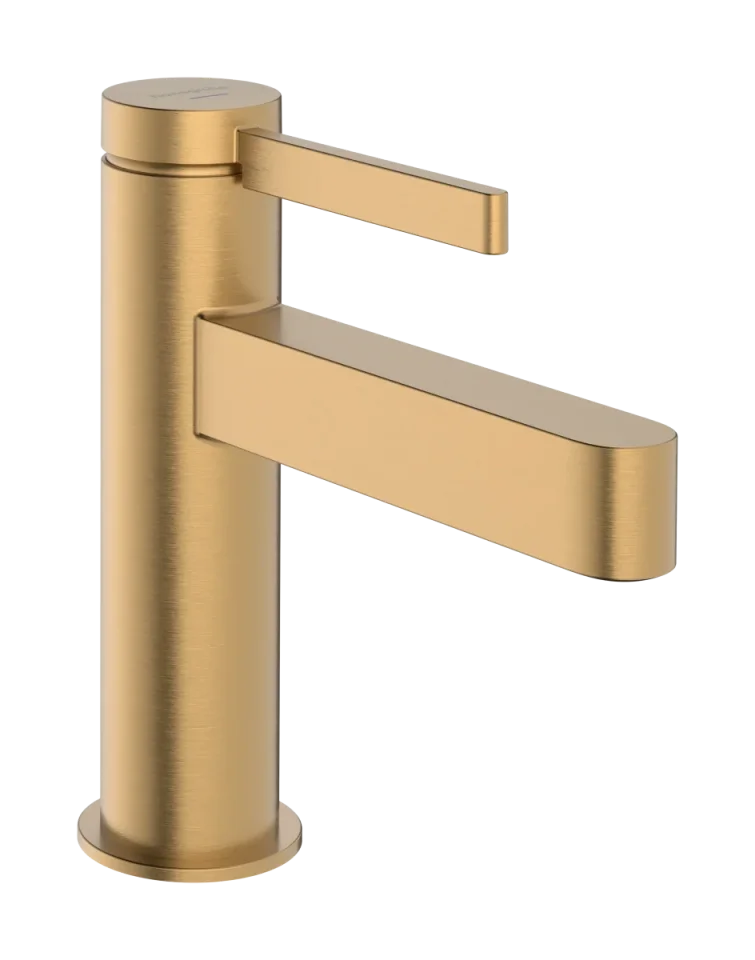 Hansgrohe Finoris Pillar Tap 398 X 206 X 72mm Bronze - Brushed product image - Image 1