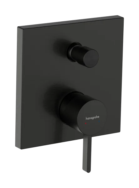 Hansgrohe Finoris Bath Mixers Concealed 218 X 181 X 141mm Gunmetal/chrome - Brushed
