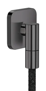 Axor Wall Outlet Fine Wall Outlet 84 X 65 X 95mm Gunmetal/chrome - Polished