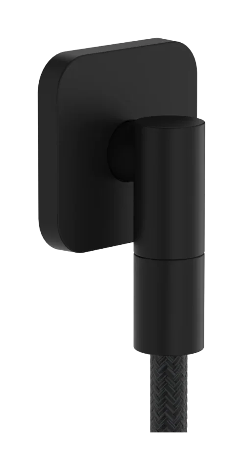Axor Wall Outlet Fine Wall Outlet 97 X 83 X 65mm Black - Matt product image - Image 1