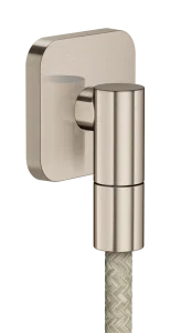 Axor Wall Outlet Fine Wall Outlet 97 X 83 X 65mm Nickel - Brushed