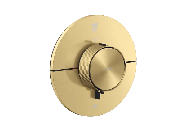 Axor Showerselect Id Thermostatic Shower Mixer Concealed 269 X 242 X 179mm Gold - Brushed