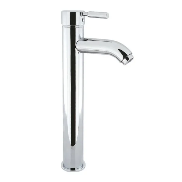 Crosswater Design Tall Monobloc Basin Mixer Tap without Waste Chrome product image - Image 1
