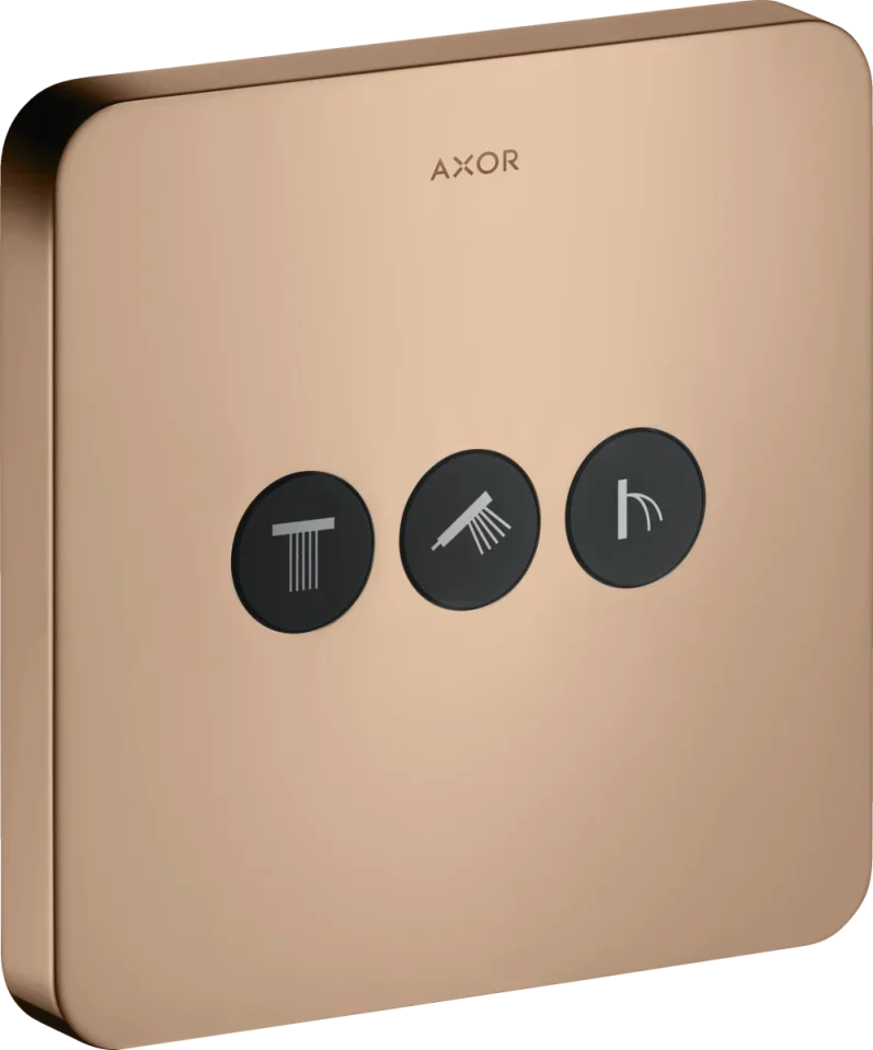 Axor Showerselect Valves Concealed 220 X 185 X 130mm Rose Gold/gold - Polished product image - Image 1