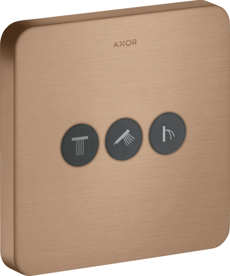 Axor Showerselect Valves Concealed 220 X 185 X 130mm Rose Gold/gold - Brushed product image - Image 1