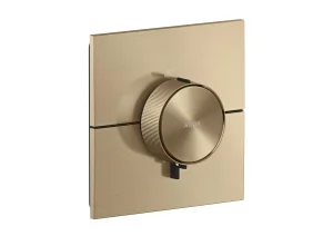 Axor Showerselect Id Thermostatic Shower Mixer Concealed 269 X 242 X 179mm Bronze - Brushed