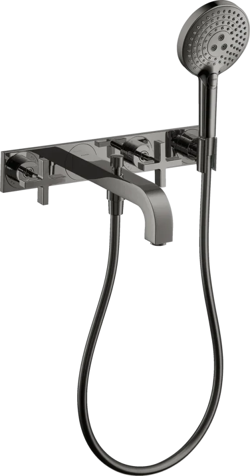 Axor Citterio Bath Mixers Concealed 504 X 263 X 128mm Gunmetal/chrome - Polished product image - Image 1