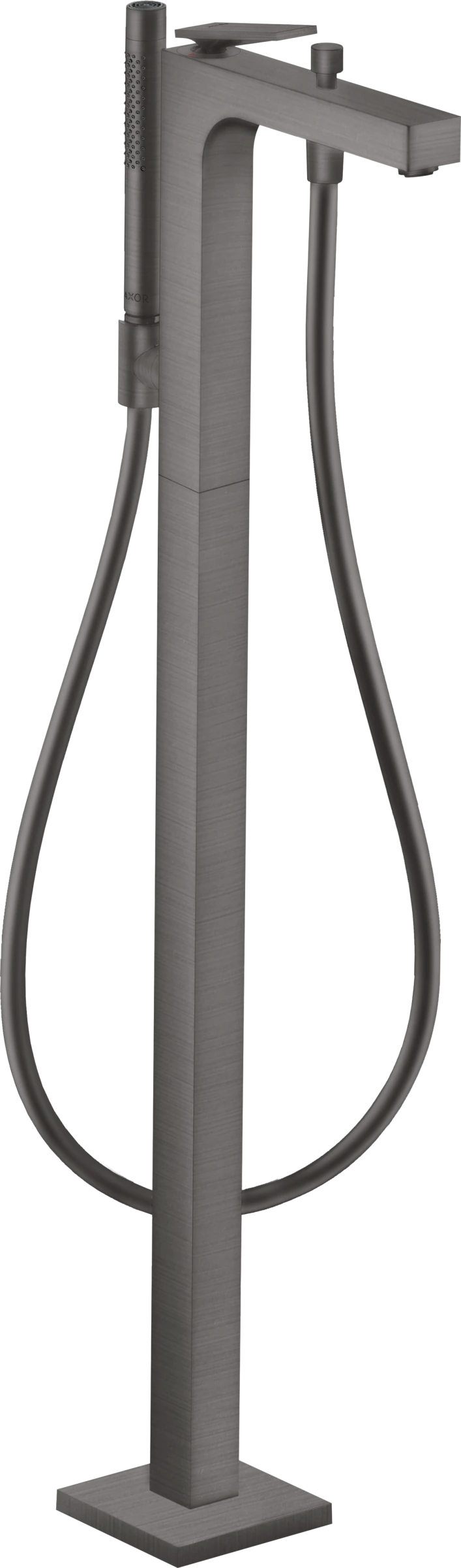 Axor Citterio Bath Mixers Concealed 1200 X 375 X 226mm Gunmetal/chrome - Brushed