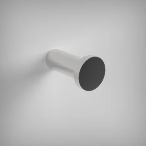 Ava Round Robe Hook - Polished Stainless Steel