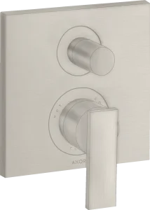Axor Citterio Single Lever Manual Bath Mixer For Concealed Installation With Lever Handle Stainless Steel