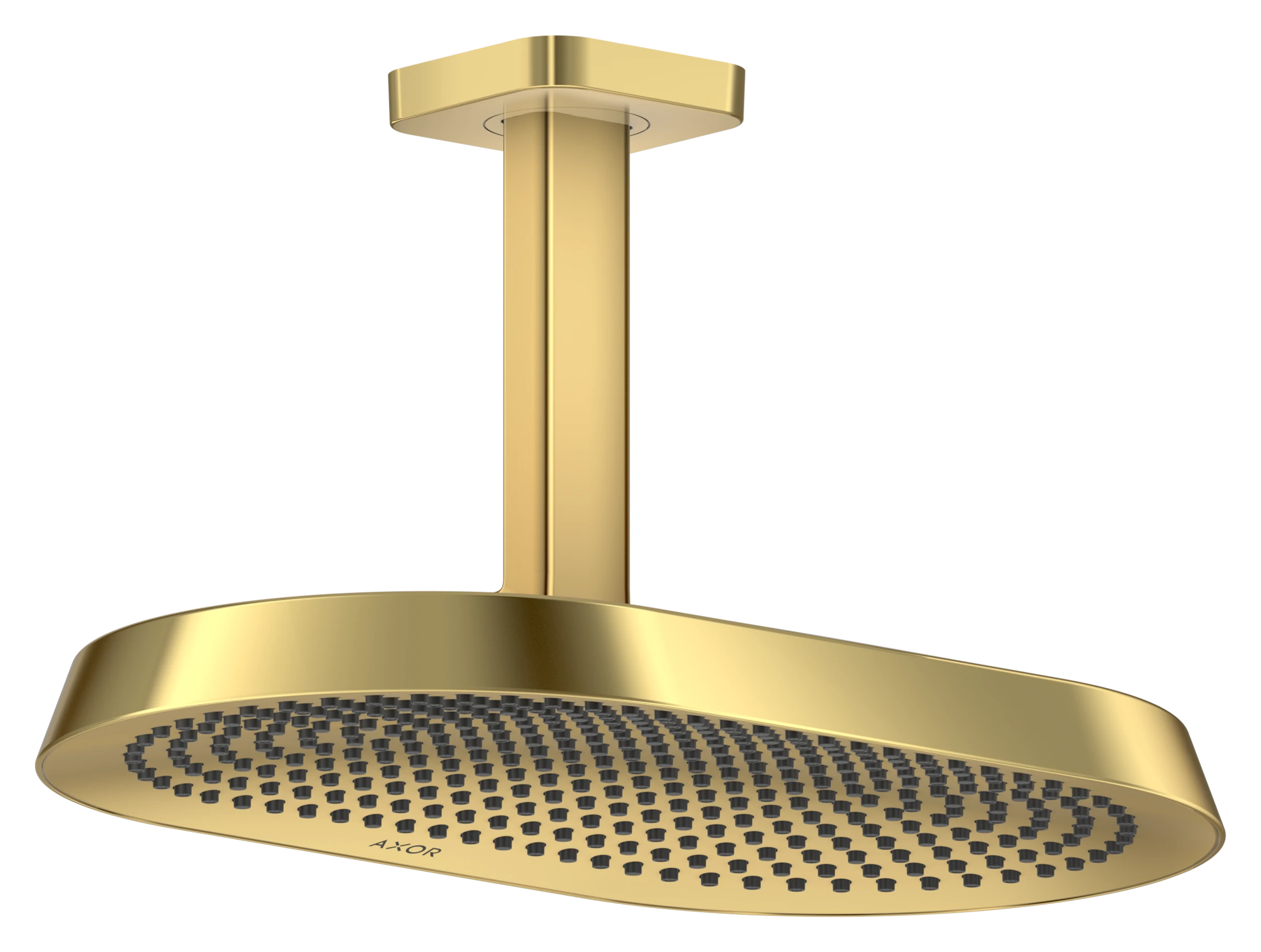 Axor Showersphere Overhead Showers 670 X 390 X 165mm Gold - Polished