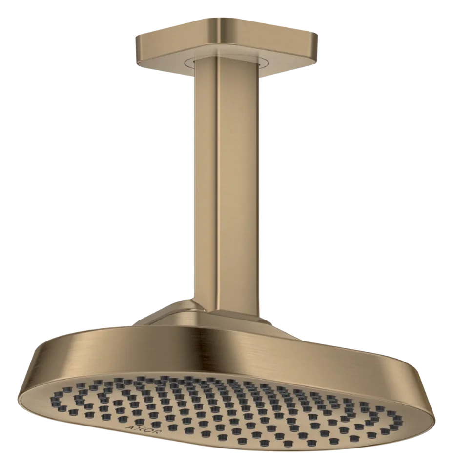 Axor Showersphere Overhead Showers 670 X 390 X 165mm Bronze - Brushed product image - Image 1