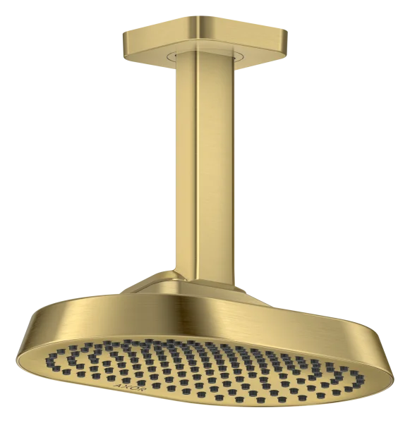 Axor Showersphere Overhead Showers 670 X 390 X 165mm Brass - Brushed