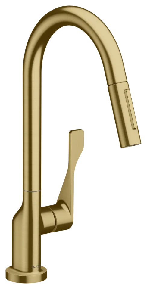 Axor Citterio Manual Kitchen Mixers 550 X 310 X 80mm Brass - Brushed product image - Image 1