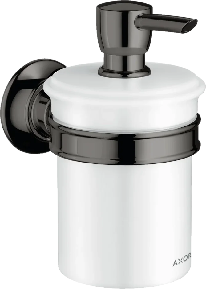 Axor Montreux Lotion Dispenser 260 X 167 X 102mm Gunmetal/chrome - Polished product image - Image 1