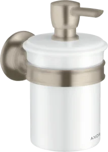 Axor Montreux Liquid Soap Dispenser Wall-mounted Brushed Nickel
