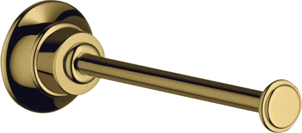 Axor Montreux Toilet Roll Holder Without Cover Gold Polished