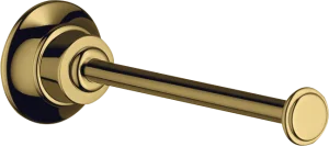 Axor Montreux Toilet Roll Holder Without Cover Gold Polished