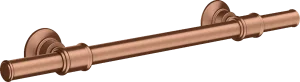 Axor Montreux Grab Bar Brushed Red Gold