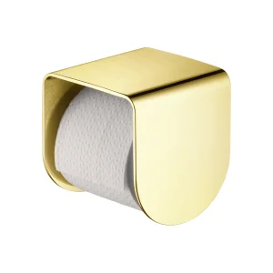 Axor Universal Softsquare Toilet Roll Holder Gold Brushed