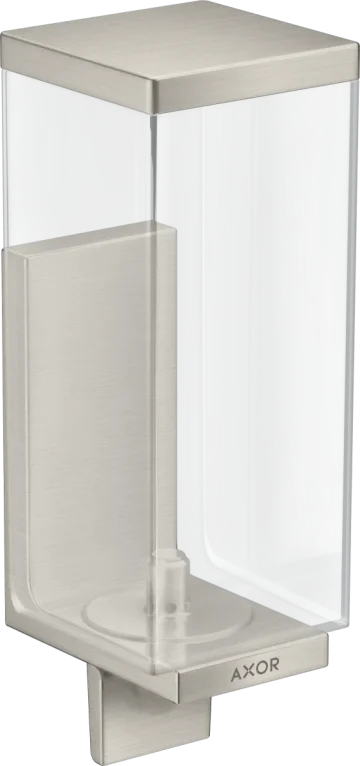 Axor Universal Rectangular Lotion Dispenser 255 X 185 X 180mm Stainless Steel product image - Image 1