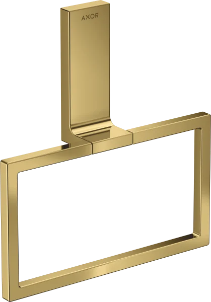 Axor Universal Rectangular Towel Ring 285 X 157 X 82mm Gold - Polished
