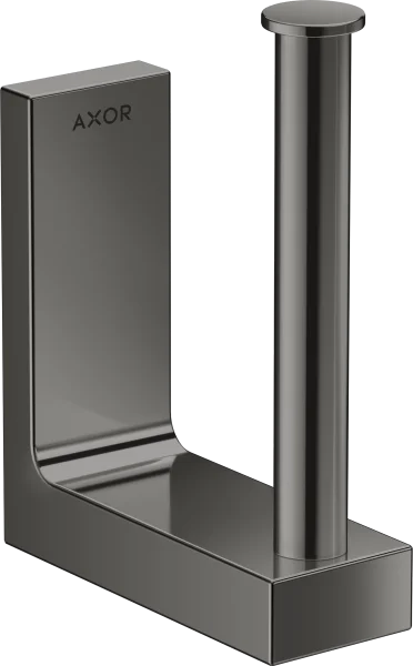 Axor Universal Rectangular Toilet Roll Holders 181 X 162 X 70mm Gunmetal/chrome - Polished