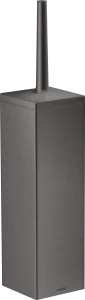 Axor Universal Rectangular Toilet Brush Holders 460 X 245 X 108mm Gunmetal/chrome - Brushed