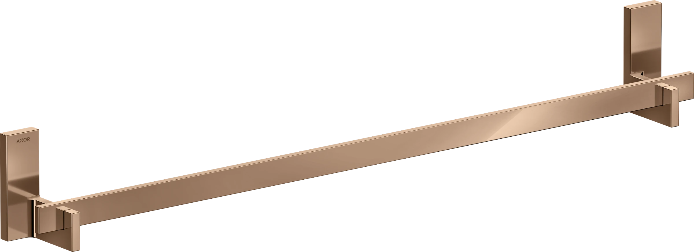 Axor Universal Rectangular Towel Holder 1050 X 178 X 95mm Rose Gold/gold - Polished