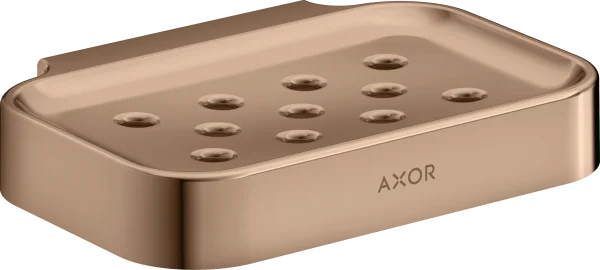 Axor Universal Circular Soap Dishes /-basket 130 X 110 X 87mm Rose Gold/gold - Polished
