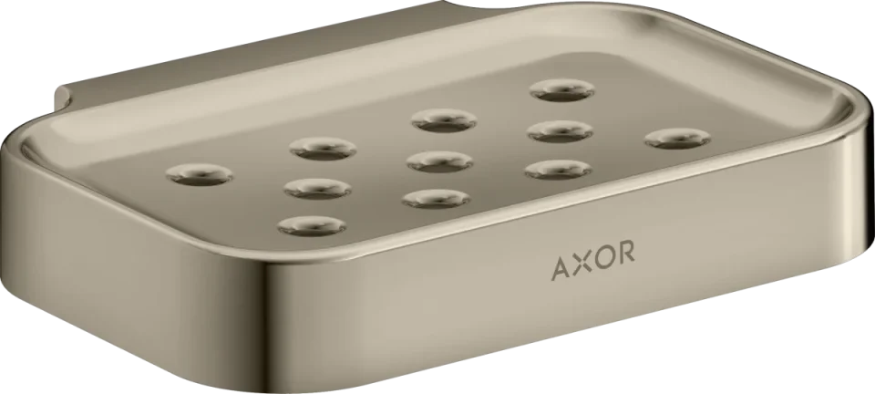 Axor Universal Circular Soap Dishes /-basket 130 X 110 X 87mm Nickel - Polished product image - Image 1