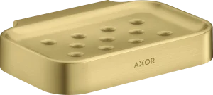 Axor Universal Circular Soap Dishes /-basket 130 X 110 X 87mm Brass - Brushed