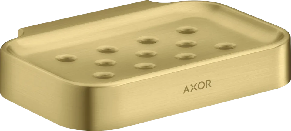 Axor Universal Circular Soap Dishes /-basket 130 X 110 X 87mm Brass - Brushed product image - Image 1