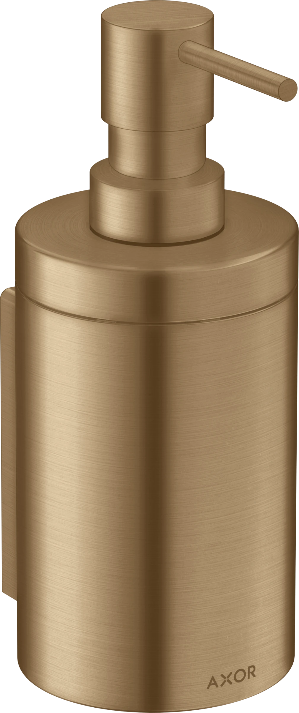 Axor Universal Circular Lotion Dispenser 256 X 163 X 102mm Bronze - Brushed