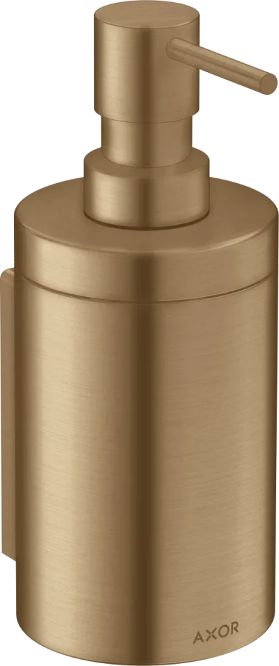 Axor Universal Circular Lotion Dispenser 256 X 163 X 102mm Bronze - Brushed product image - Image 1