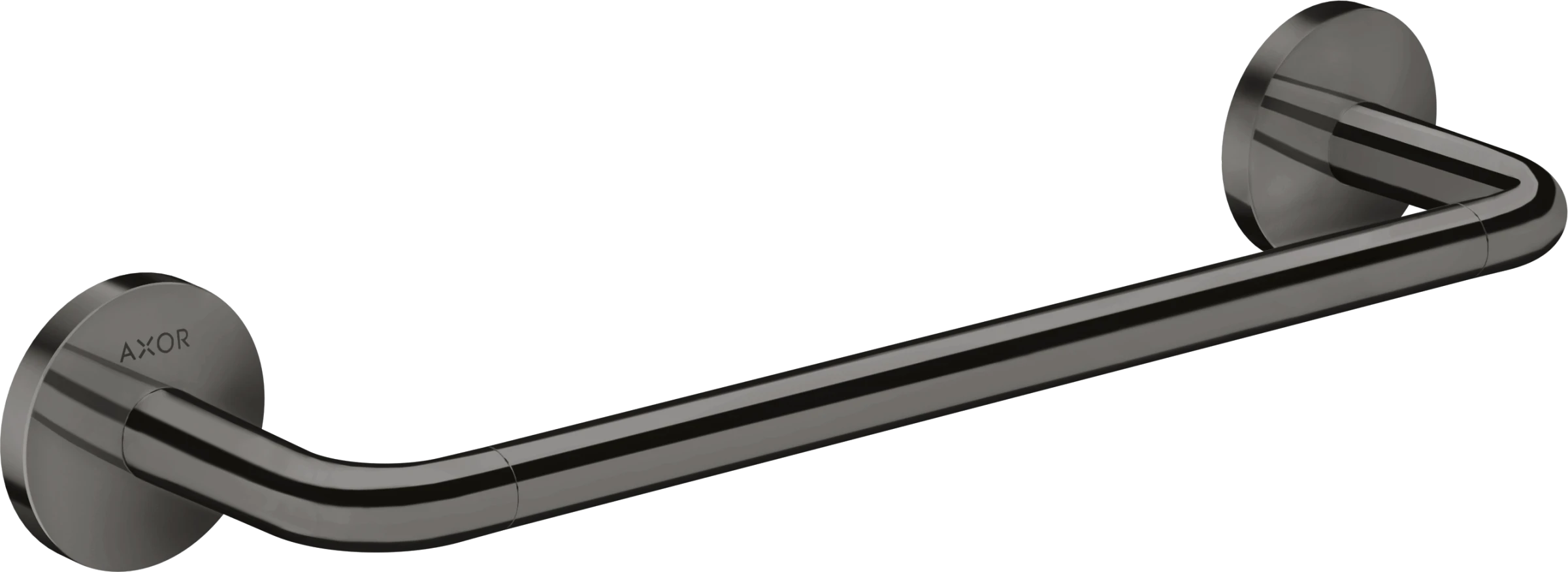 Axor Universal Circular Grab Rails 381 X 95 X 57mm Gunmetal/chrome - Polished