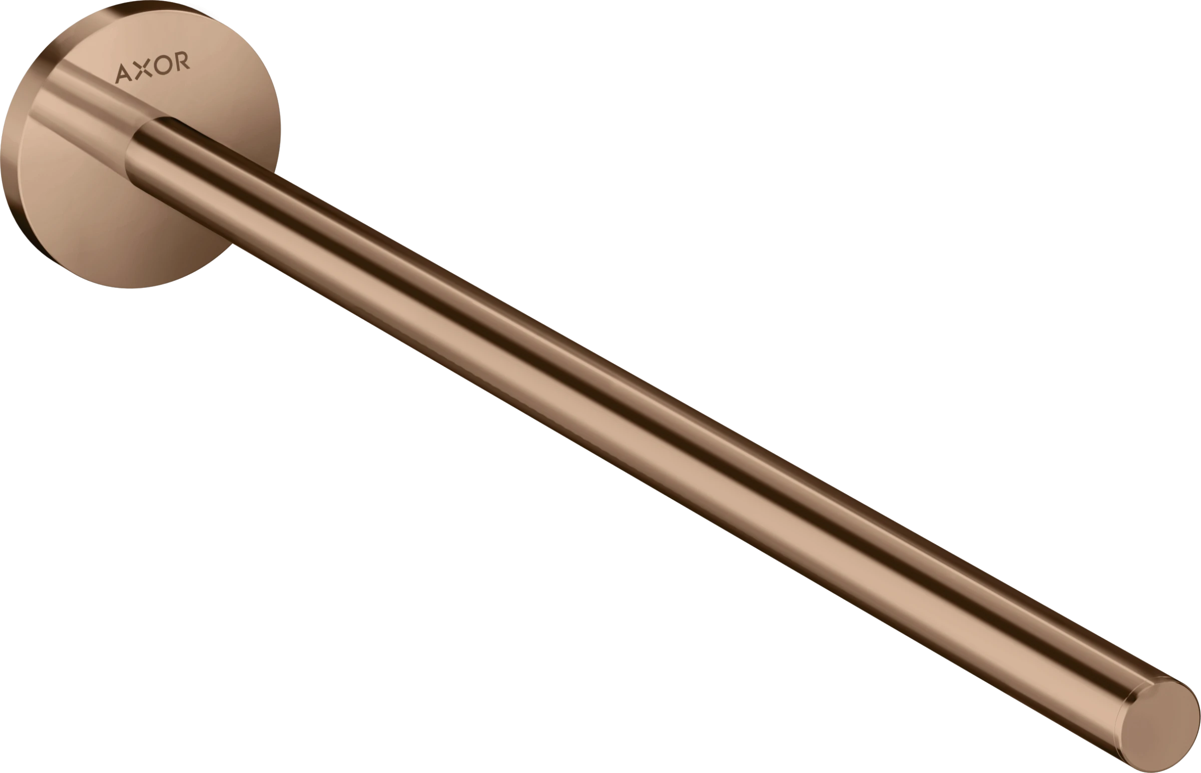Axor Universal Circular Towel Holder 535 X 90 X 105mm Rose Gold/gold - Polished