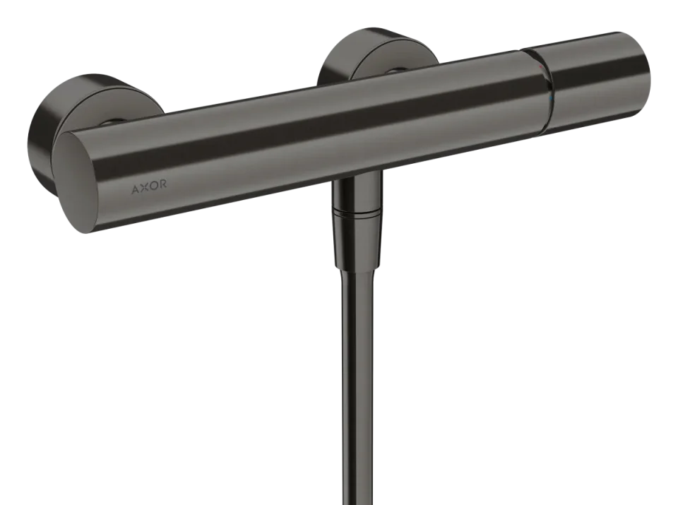 Axor Uno Shower Mixers Exposed 330 X 215 X 155mm Gunmetal/chrome - Brushed product image - Image 1