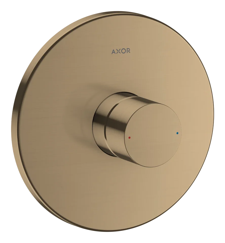 Axor Uno Shower Mixers Concealed 220 X 180 X 130mm Bronze - Brushed product image - Image 1