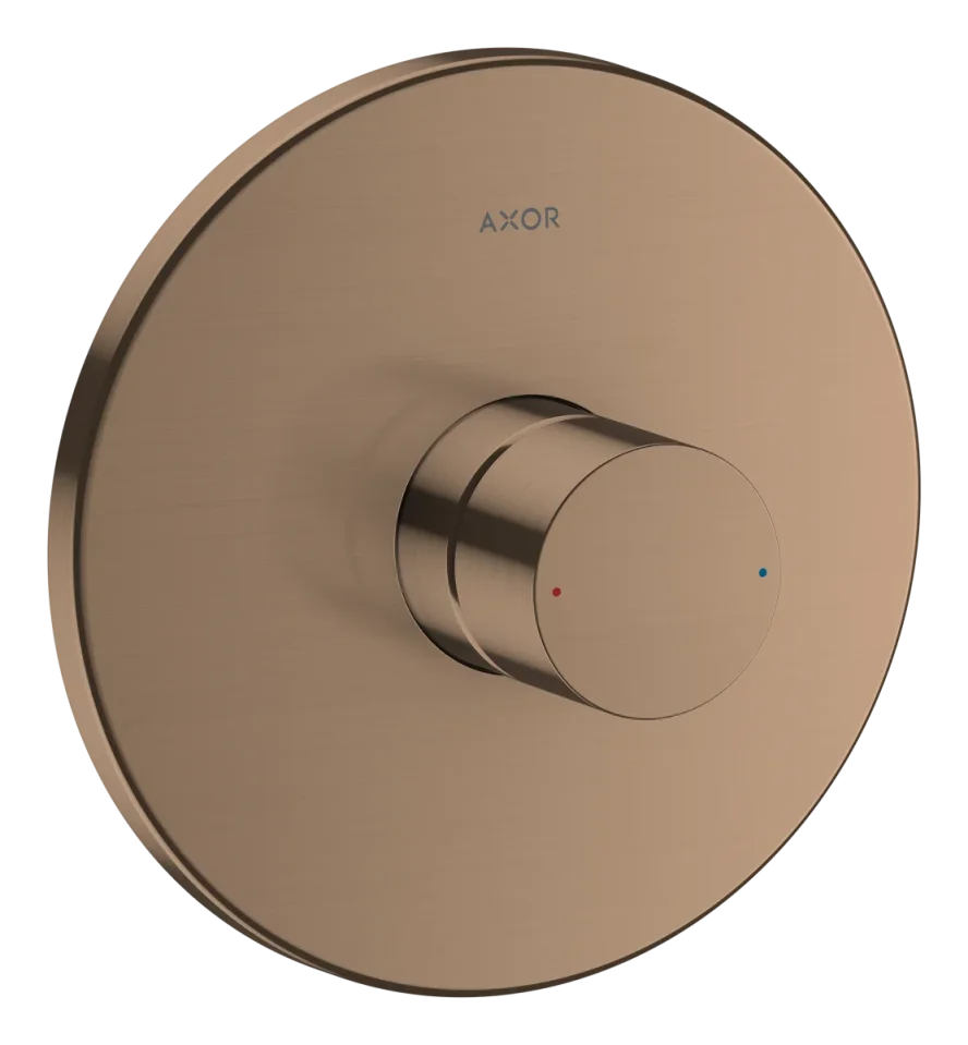 Axor Uno Shower Mixers Concealed 220 X 180 X 130mm Rose Gold/gold - Brushed product image - Image 1